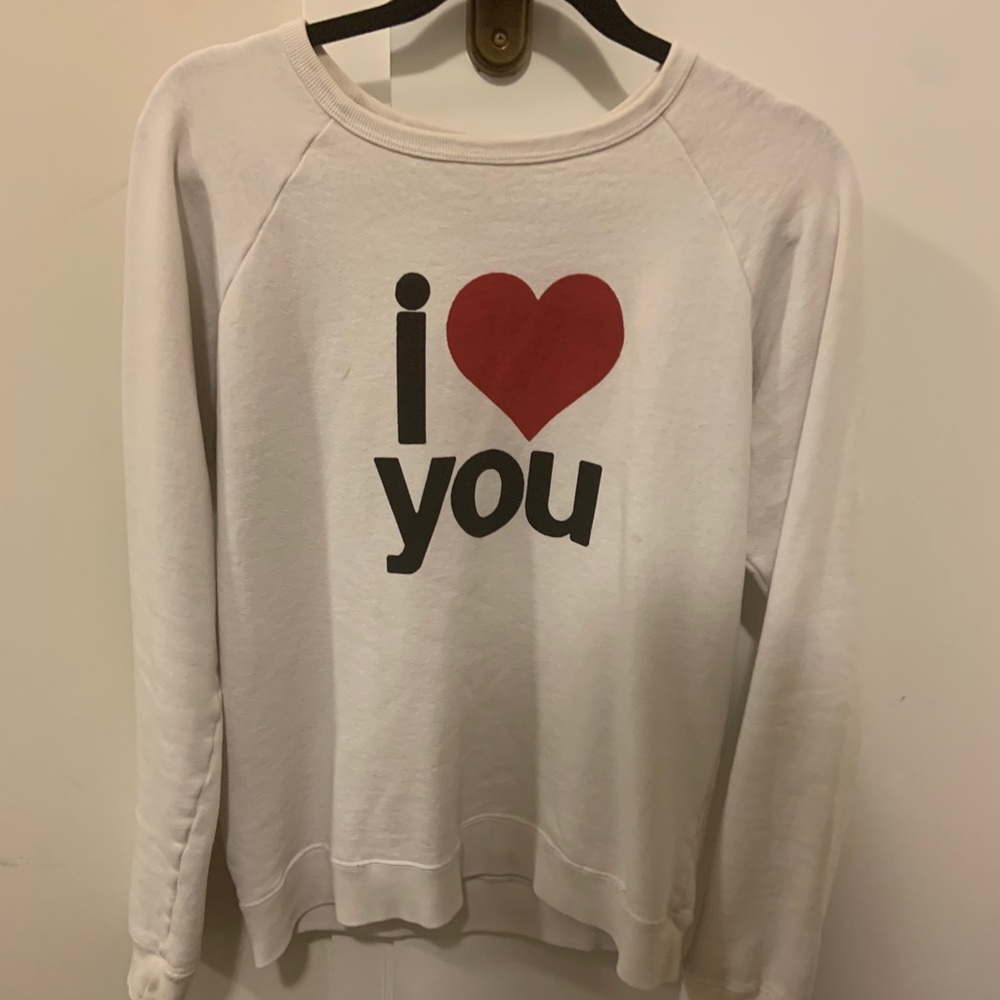I ❤️ you free city crewneck